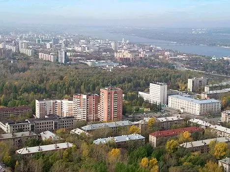 Фото Перми с телевышки Фото Перми с телевышки