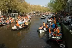 Канал Принцев — День короля (королевы) в Амстердаме
