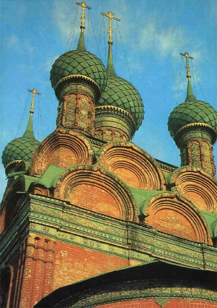 Ярославль, Церковь Богоявления. Купола Ярославль, Церковь Богоявления. Купола